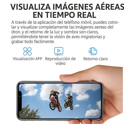 Drone 4k Plegable PRO